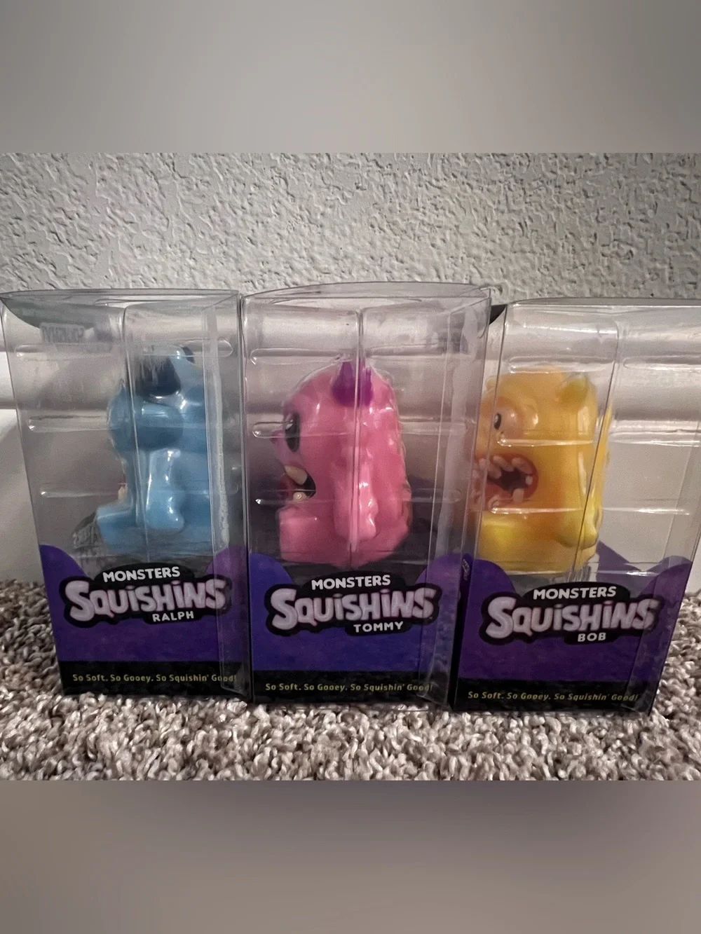 3 Pack Viral Monsters Squishies! 👹🩵👹🩷👹💛